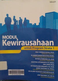 Image of Modul kewirausahaan : Untuk Program Strata 1
